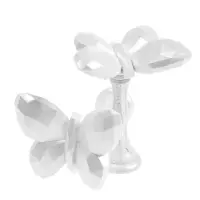 Крючок для штор CAPPIO KS037, цвет белый, 2 шт Крючок для штор CAPPIO KS037, цвет белый, 2 шт