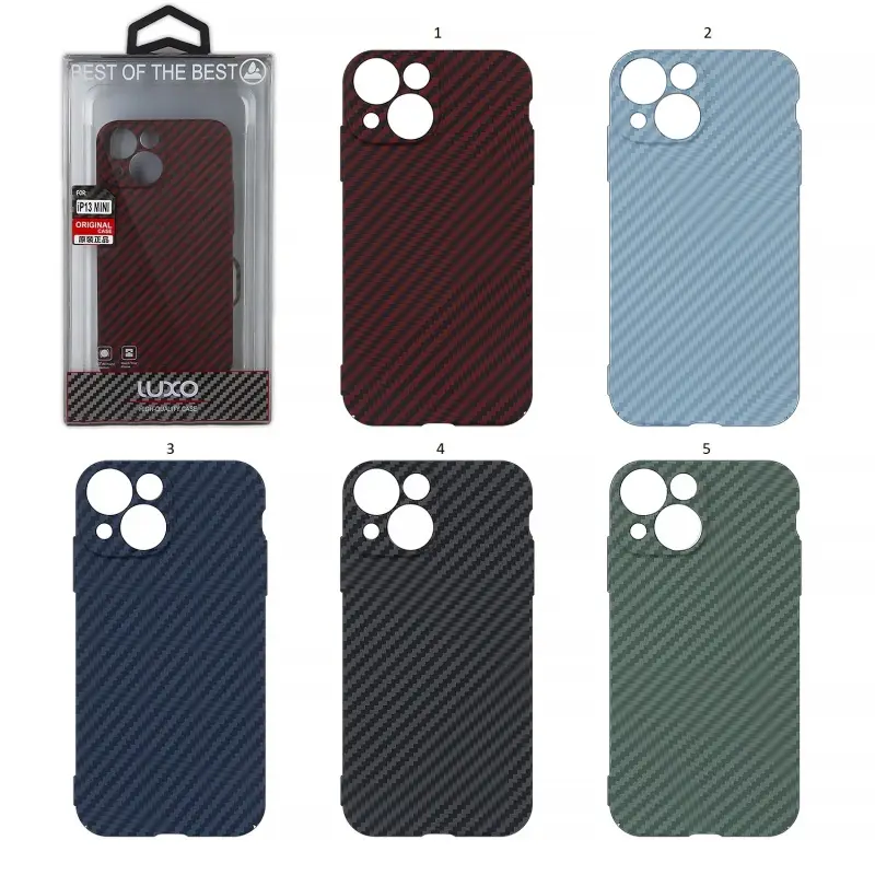 Чехол для iPhone 13 Mini Luxo Carbon Matte