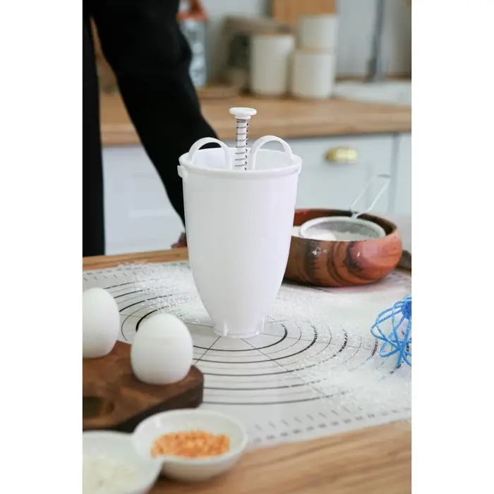 Форма для пончиков Доляна, 10&times;19 см, белая