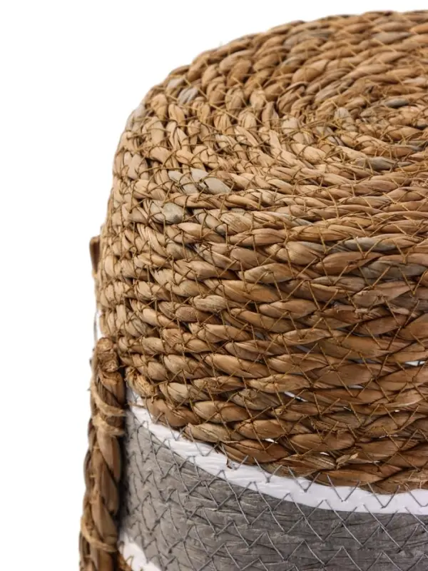 Кашпо плетёное для цветов &laquo;Инга&raquo;, коричнево-серое, набор 3 шт.