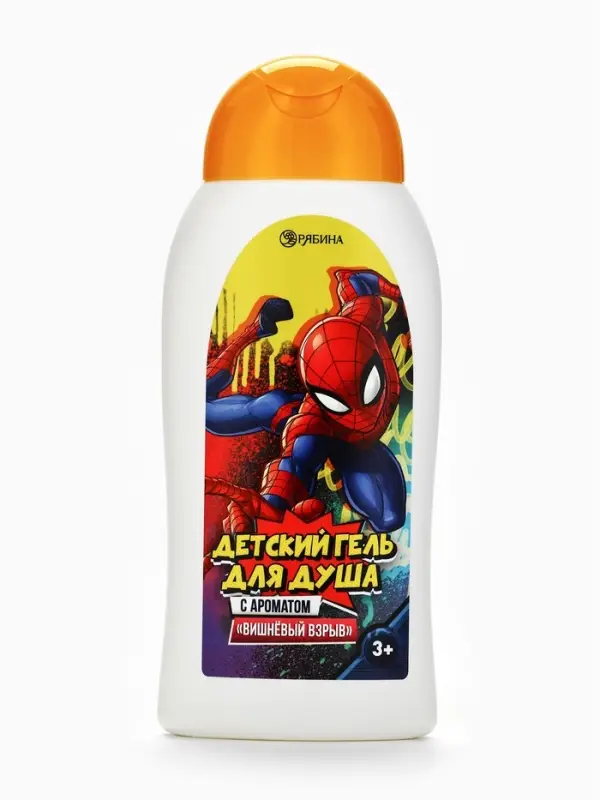 Детский гель для душа, аромат: вишневый взрыв, 300 мл, Супергерой