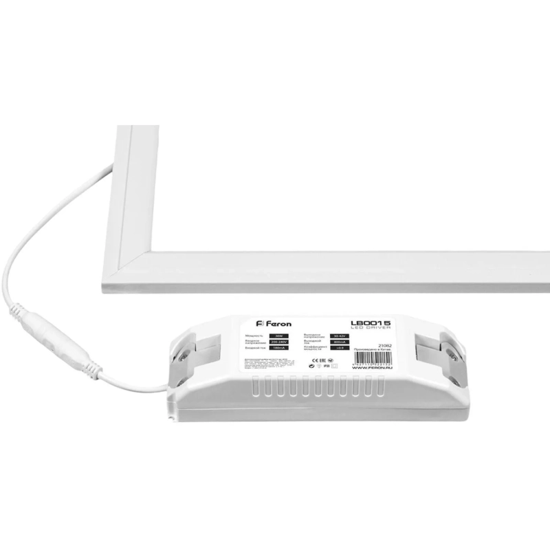 Светильник светодиодный FERON AL2113 36W 6500К IP40 матовый (28851)