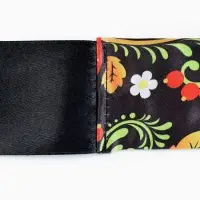 Карнавальный набор "Народная краса" юбка р-р 40-48, воротник, повязка, цвет чёрный