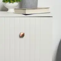 Ручка-кнопка ТУНДРА РК112AC (MK112AC), медь