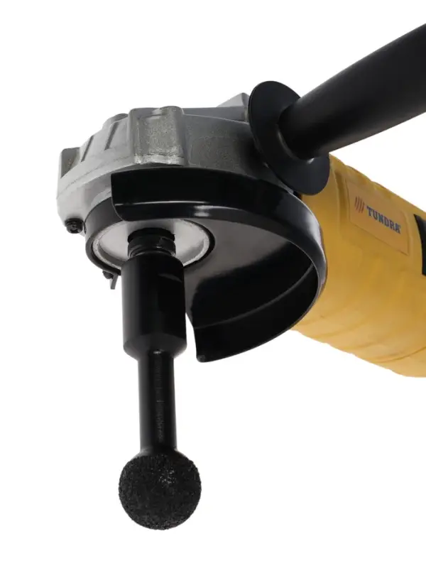 Насадка для УШМ ТУНДРА, для резьбы по дереву, мелкая зернистость, 30 мм, М14