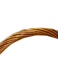 Набор корзин 3 шт, 34х30х14, 28х24х13, 22х19х10  лоза коричневый