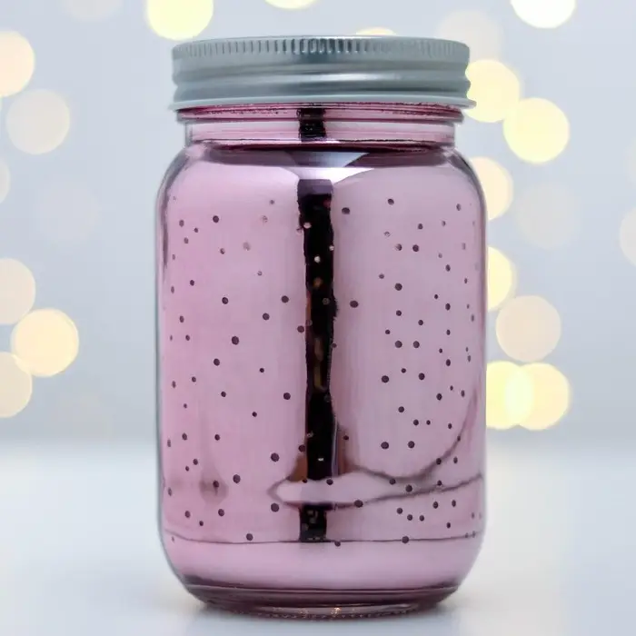 Подарочный набор женский «Новый год: Волшебство»: свеча в банке и маска для сна