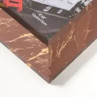 Фоторамка пластик 10х15 см "Гедеон" шоколад с золотом 21х16х2 см