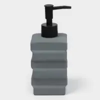 Набор дозаторов для ванной SAVANNA &laquo;Геометрия&raquo;, 3 предмета с подставкой