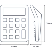 Калькулятор научный Deli ED991ES, 10+2 разр,417 фун, дв.пит.,171.9x83мм,зел