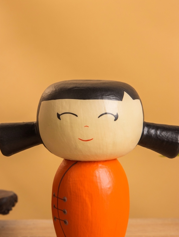 Деревянная кукла кокеши «Сати», 15×9×15 см Деревянная кукла кокеши «Сати», 15×9×15 см