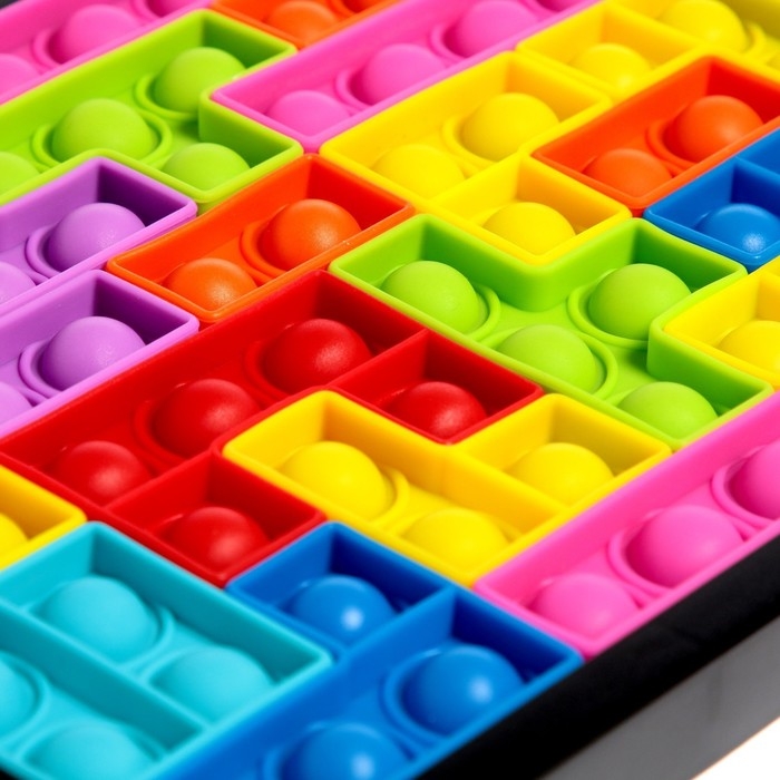 Конструктор тетрис POP IT, 27 деталей Конструктор тетрис POP IT, 27 деталей