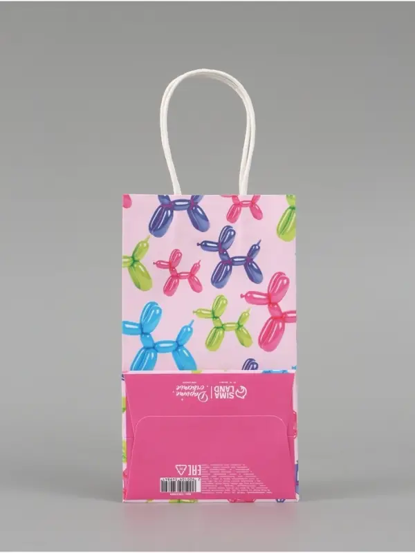 Пакет подарочный &laquo;Шары&raquo;, 12 х 21 х 9 см