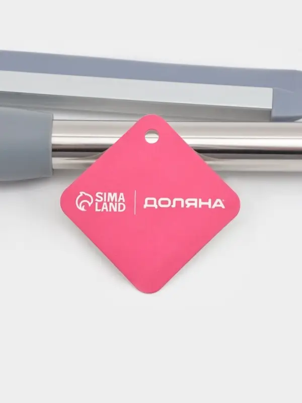 Водосгон для пола Доляна &laquo;Клайн&raquo;, черенок из нержавеющей стали, поворотный механизм, 50 см