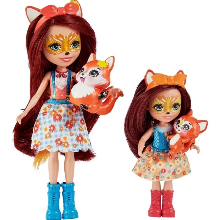 Игровой набор «Энчантималс. Сестрички Фелисити и Феана Лис с питомцами» Игровой набор «Энчантималс. Сестрички Фелисити и Феана Лис с питомцами»