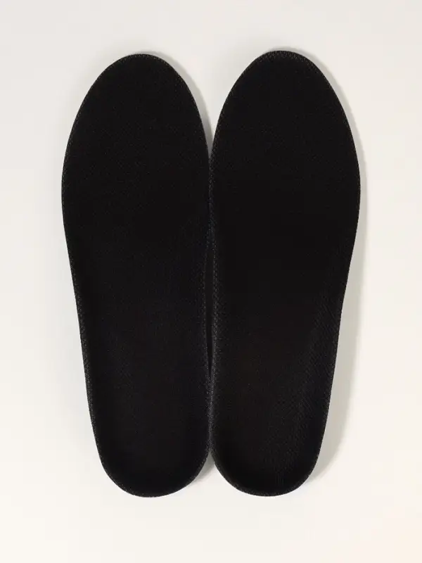 Стельки для обуви, универсальные, р-р RU до 39 (р-р Пр-ля до 40), 25.5 см, пара, чёрные