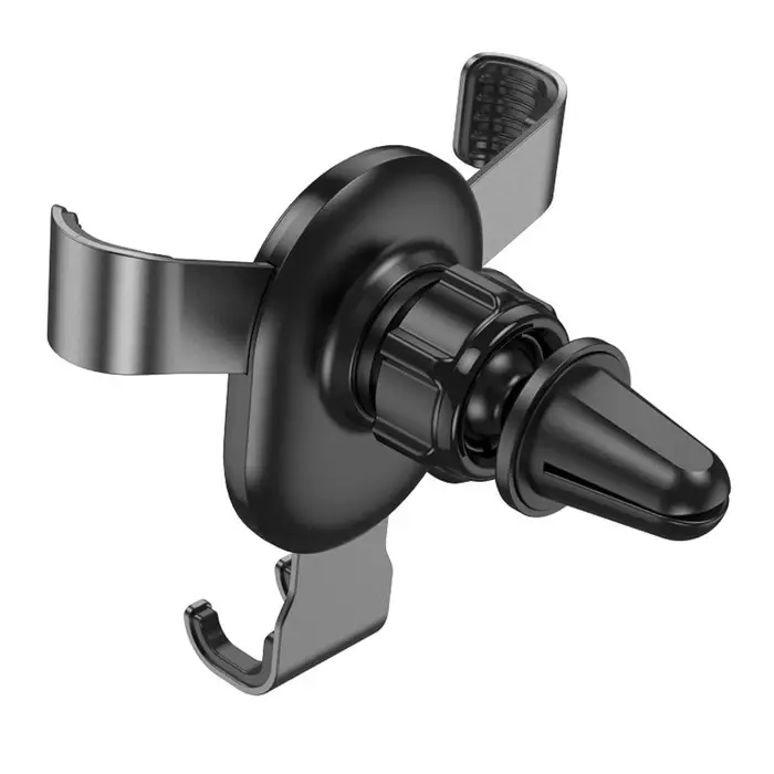 Держатель для смартфона в авто Hoco CA56 Plus, 4.5-6.7", ширина захвата 68-90 мм, черный