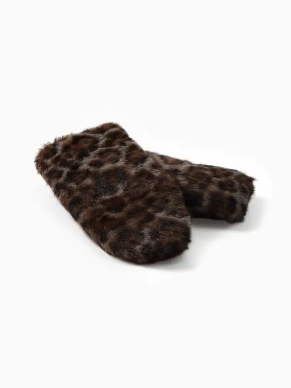 Варежки женские MINAKU Леопард р-р 26*12см Варежки женские MINAKU Леопард р-р 26*12см