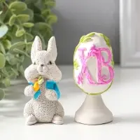 Статуэтки набор 2шт  "Пасхальный" высота 11 см