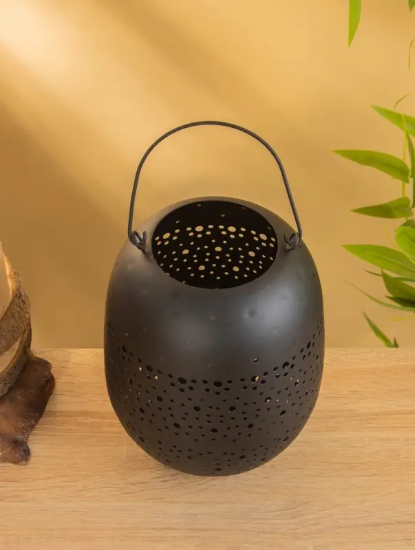 Подсвечник "Сито" 18х18х21 см, металл