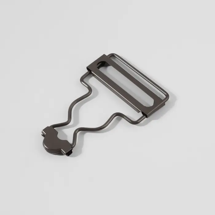 Застёжка для комбинезона, 32 мм, 10 шт., цвет чёрный никель Застёжка для комбинезона, 32 мм, 10 шт., цвет чёрный никель