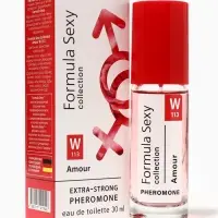 Туалетная вода женская с феромонами Formula Sexy collection Amour W113, 30 мл