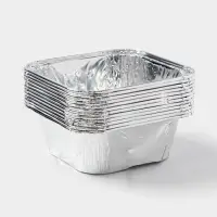 Набор форм для выпечки из фольги Доляна, 90 мл, 7.5&times;3 см, 50 шт.