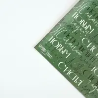 Бумага упаковочная двухсторонняя &laquo;Новогодний переполох&raquo;, набор 4 листа, 70&times;100 см