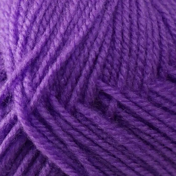 Пряжа для вязания спицами, крючком &laquo;Пехорский текстиль. Детская новинка&raquo;, 100% акрил, 200 м/50 г, (567 т. фиалка)