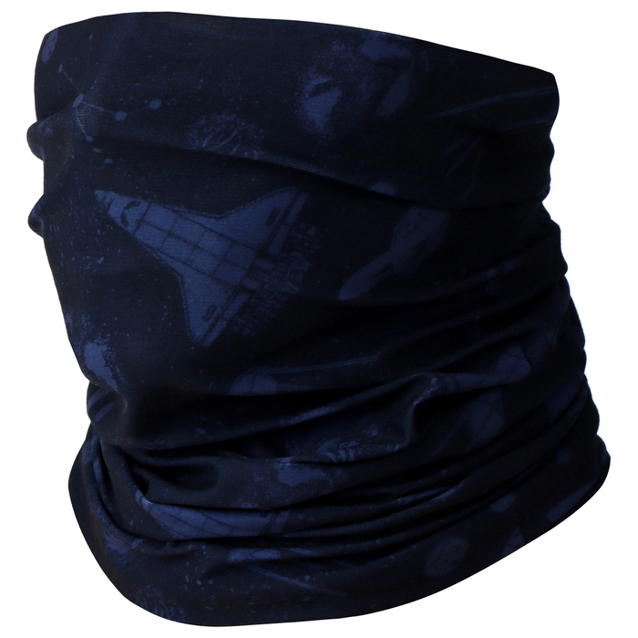 Бафф-шарф РОСКОСМОС х ONLYTOP, цвет синий Бафф-шарф РОСКОСМОС х ONLYTOP, цвет синий