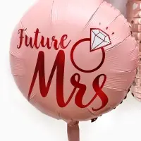 Воздушные шары фольгированные, набор &laquo;Девичник&raquo;, 5 шт.