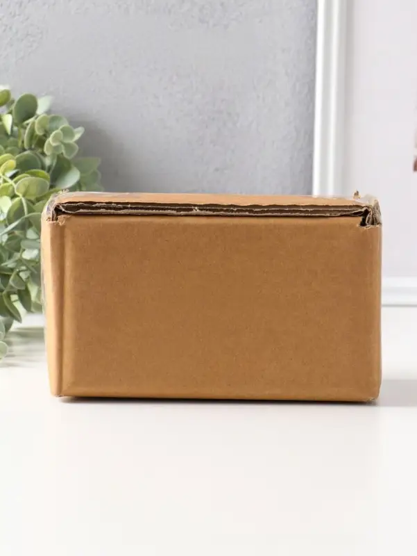 Шкатулка стекло с металлическим каркасом "Корона" золото 14,2х6,8х3,5 см