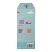 Набор для уборки с отжимом и сменной насадкой тм VETTA, доп.насадка, ведро 5л, пластик, металл