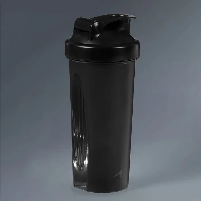 Шейкер для спортивного питания Onlytop, 600 мл, черный