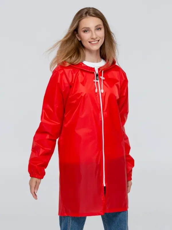 Дождевик «Воплащение всего», красный, размер L Дождевик «Воплащение всего», красный, размер L