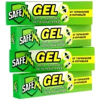 Гель от тараканов SAFEX  4 штуки