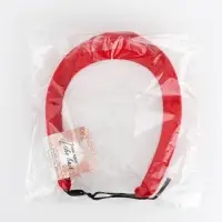 Ободок-кокошник для волос "Мария" 18х5,5 см, красный