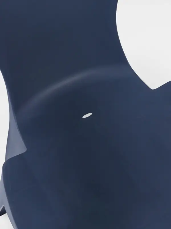 Кресло садовое Decorona DeForma, 55&times;53.5&times;78.5 см, пластиковое, цвет графитовый шторм