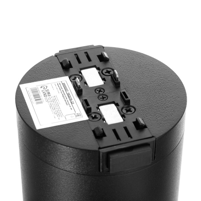 Светильник трековый ULTRA Светильник трековый ULTRA "Бочонок B" LED 6Вт 3000K-5700К CRI90 черный 8х8х7,5см