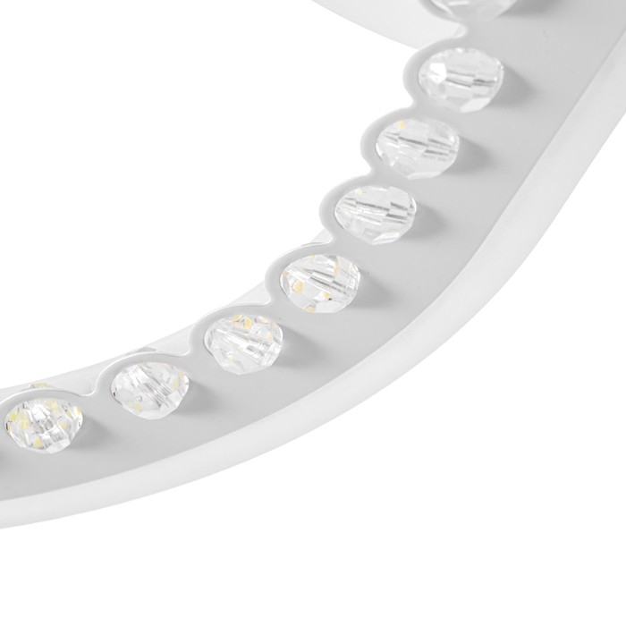 Люстра с ПДУ Люстра с ПДУ "Алина" LED 150Вт 3000-6000Вт RGB белый 64х48,5х9см BayerLux