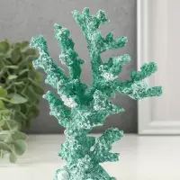 Сувенир полистоун "Коралл голубой" 14,5х5,5х17,5 см Сувенир полистоун "Коралл голубой" 14,5х5,5х17,5 см