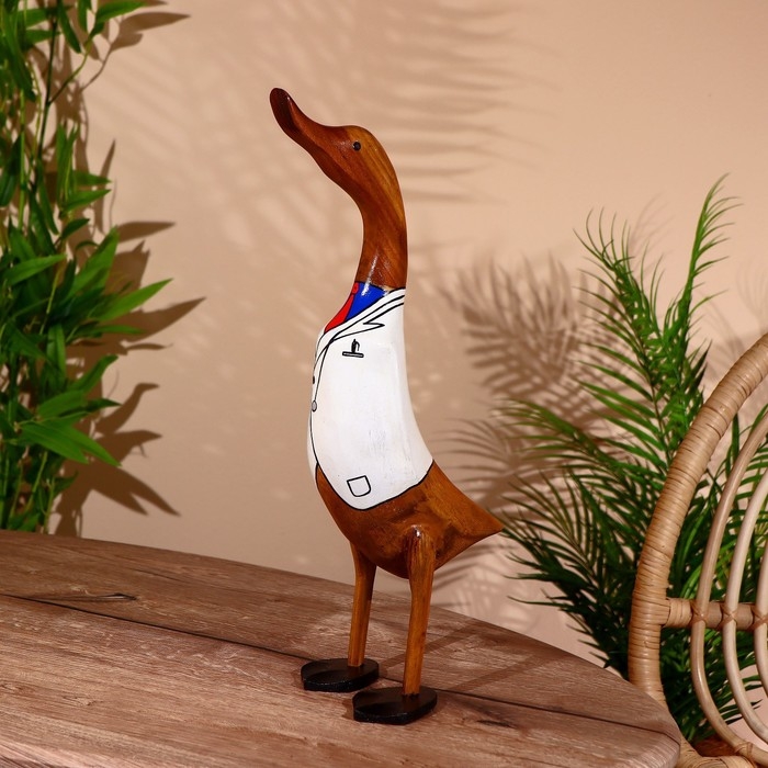 Сувенир Сувенир "Утка-доктор" дерево 45 см