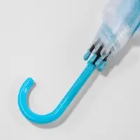 Зонт - трость полуавтоматический &laquo;Париж&raquo;, 8 спиц, R=46/55 см, d=92 см, рисунок МИКС