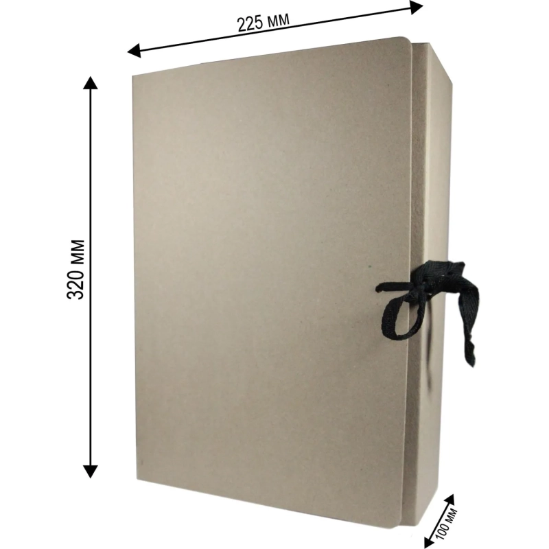 Короб архивный склад на завяз А4 100 мм переп карт до 1000л