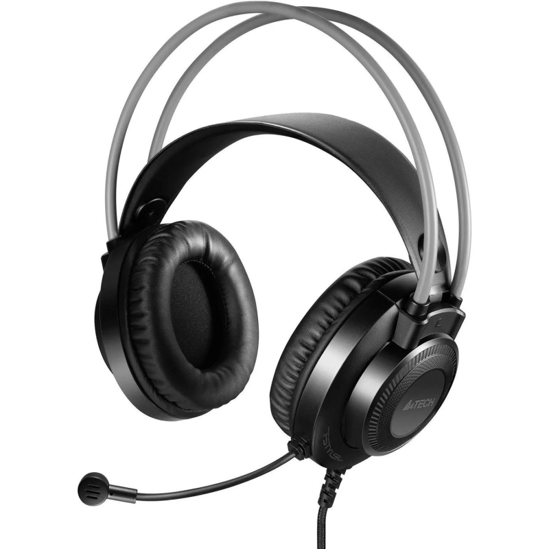 Гарнитура A4Tech Fstyler (FH200I GREY) серый 1.8м накладные