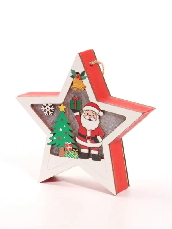 Фигурка декоративная &laquo;Дед мороз&raquo;, новогодняя, светодиодная, 3хLR1130, 2.7&times;12&times;11.7 см