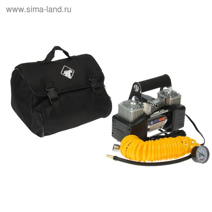 Компрессор автомобильный Nova Bright АК-85, двухпоршневой, 85 л/мин, 12 В, в сумке Компрессор автомобильный Nova Bright АК-85, двухпоршневой, 85 л/мин, 12 В, в сумке