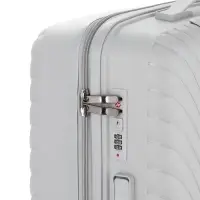 Чемодан на колёсах, 24", кодовый замок, 40&times;24&times;65 см, серый