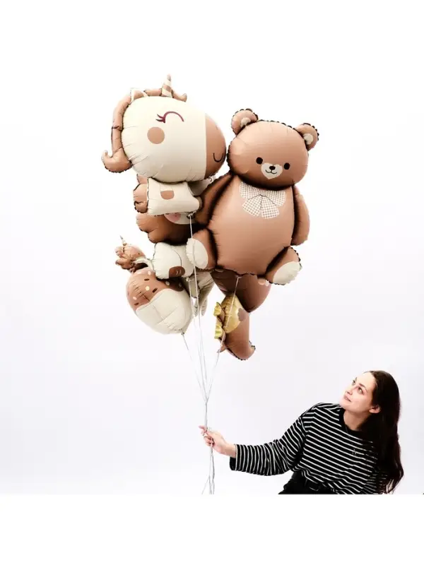 Воздушный шар фольгированный 31" &laquo;Единорог&raquo;, фигура, матовый