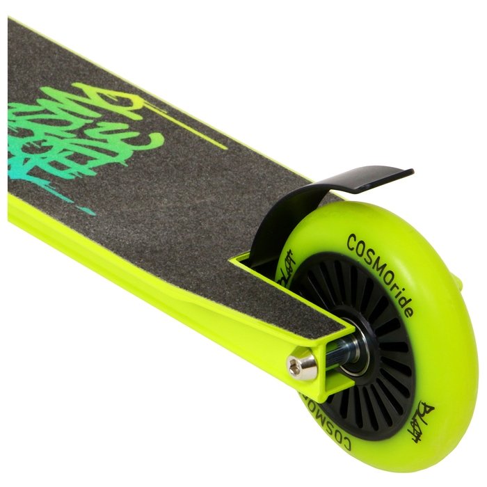 Самокат трюковой COSMORIDE BLOT, колёса PU 100 мм, ABEC 7, цвет салатовый Самокат трюковой COSMORIDE BLOT, колёса PU 100 мм, ABEC 7, цвет салатовый